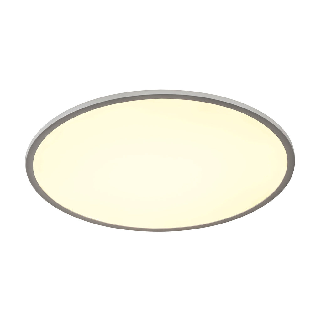 LED PANEL - PANEL 60 DALI, Luminárias de montagem à superfície no teto Indoor LED redondo cinzento 4000 K