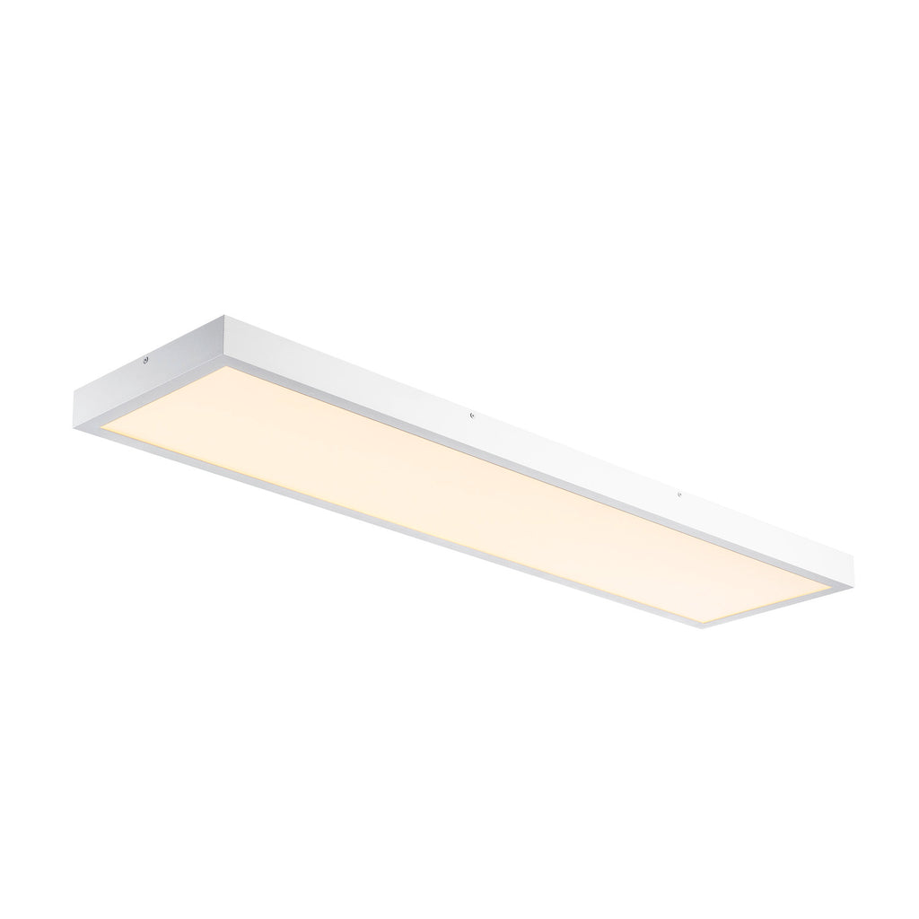 LED PANEL - PANEL DALI, luminária de montagem à superfície no teto Indoor LED 1200x300 mm branco 3000 K