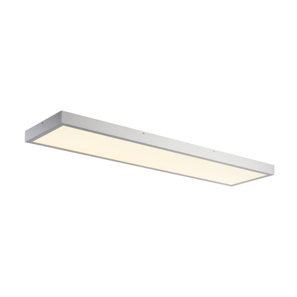LED PANEL - PANEL DALI, luminárias de montagem à superfície no teto Indoor LED 1200x300 mm cinzento 4000 K