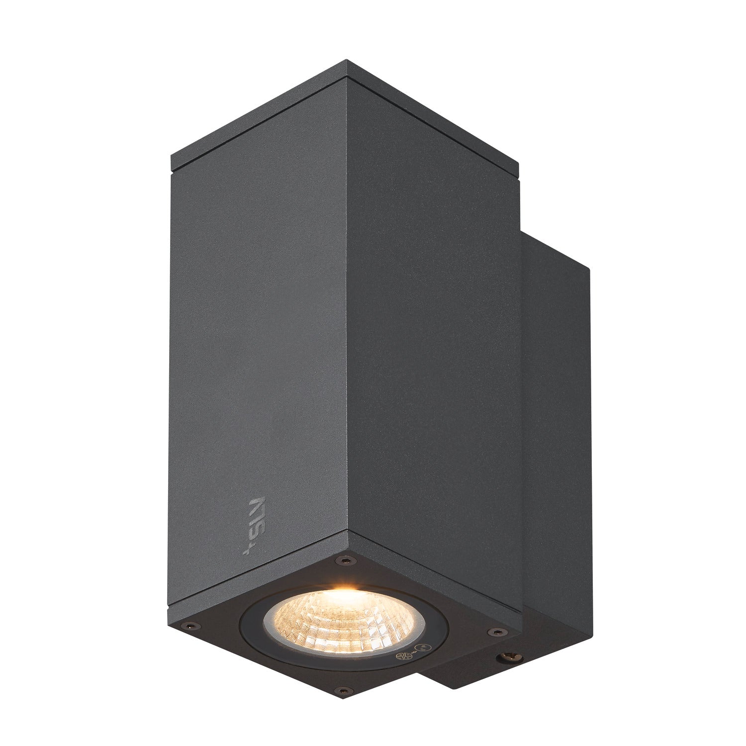 ENOLA SQUARE S, luminária de montagem à superfície na parede LED single Outdoor, antracite