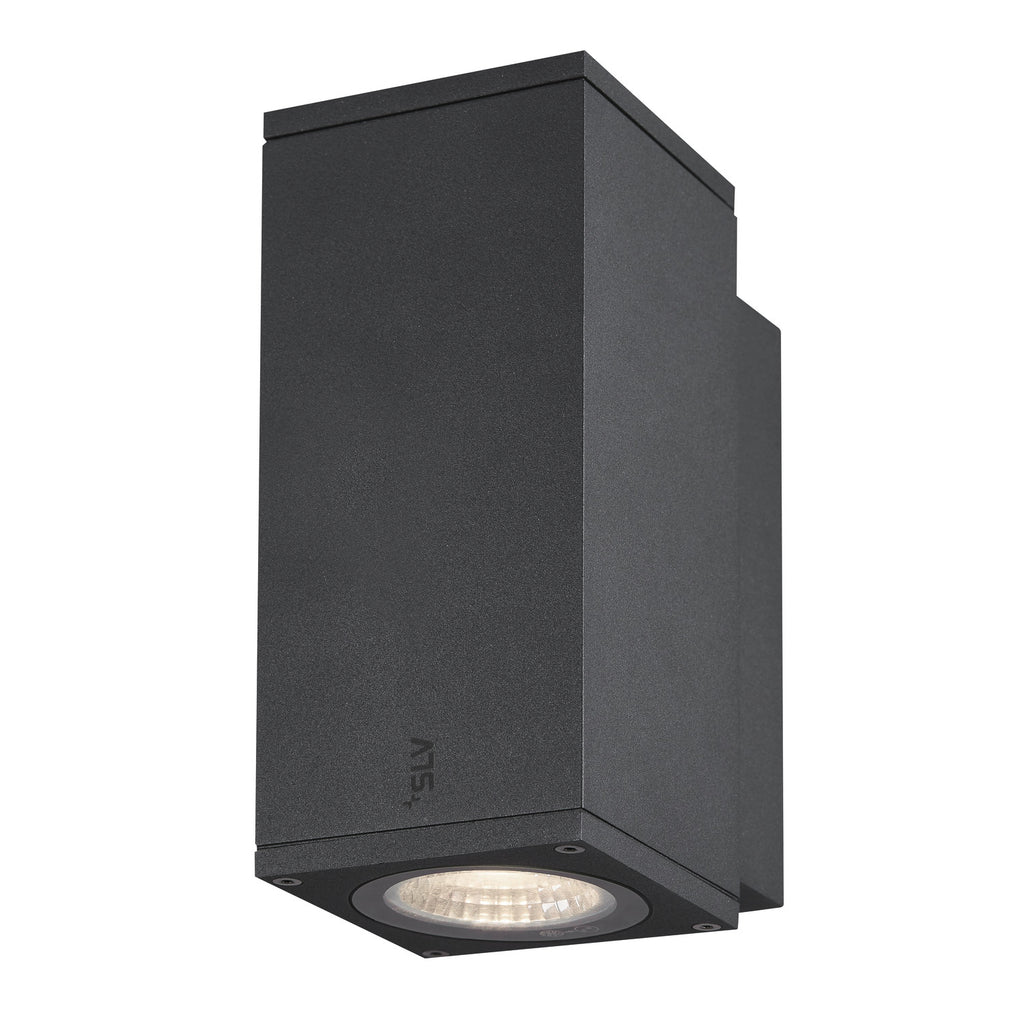 ENOLA SQUARE S, luminária de montagem à superfície na parede LED single Outdoor, antracite