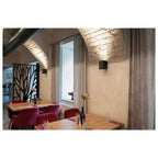 ENOLA SQUARE M, luminária saliente para a parede LED single de exterior, antracite