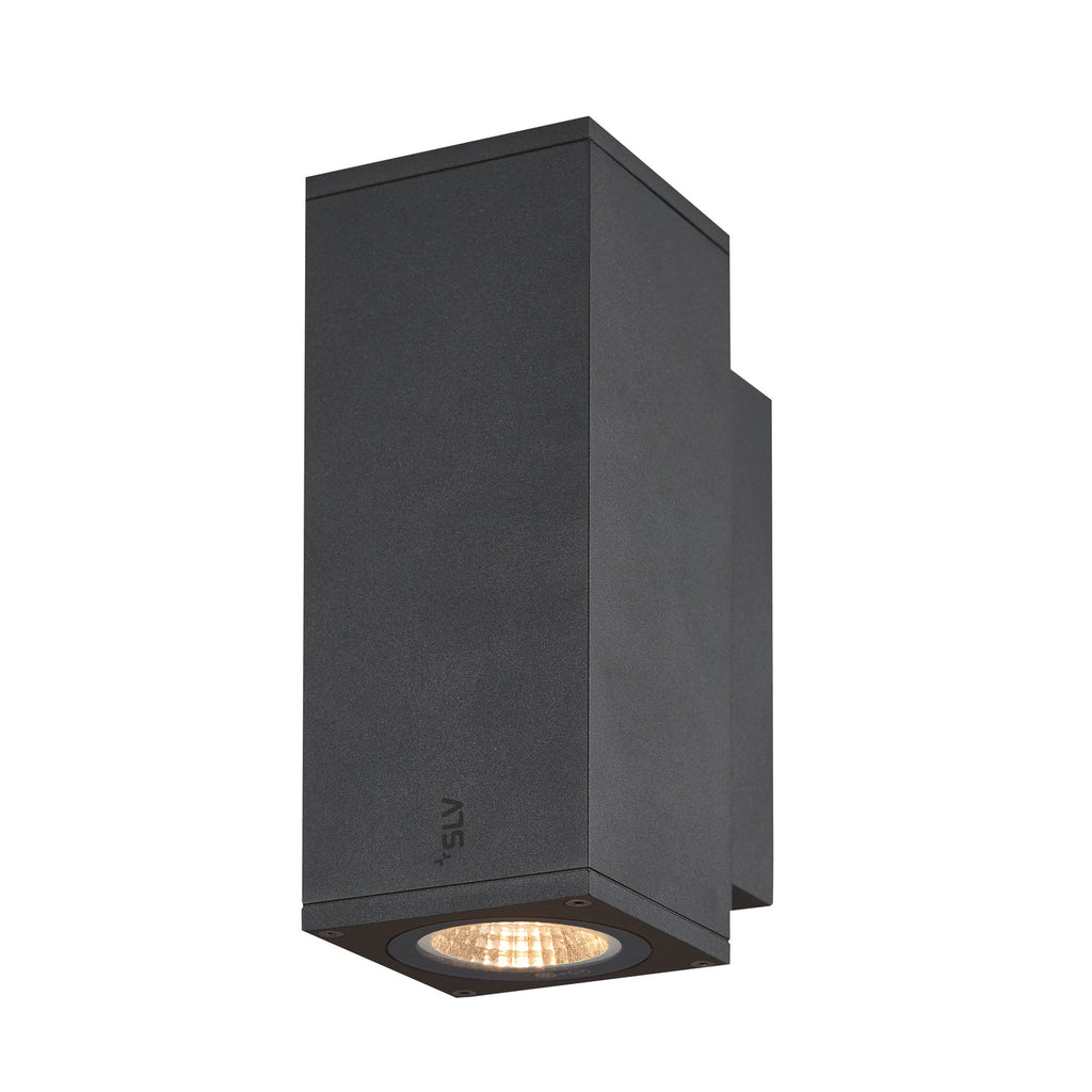 ENOLA SQUARE UP/DOWN S, Luminária de montagem à superfície na parede LED Outdoor antracite