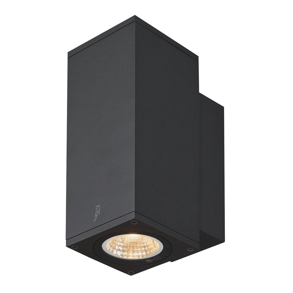 ENOLA SQUARE UP/DOWN S, Luminária de montagem à superfície na parede LED Outdoor antracite