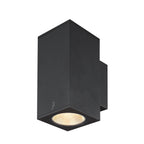 ENOLA SQUARE UP/DOWN M, Luminária saliente para a parede LED de exterior antracite