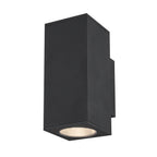 ENOLA SQUARE UP/DOWN M, Luminária saliente para a parede LED de exterior antracite