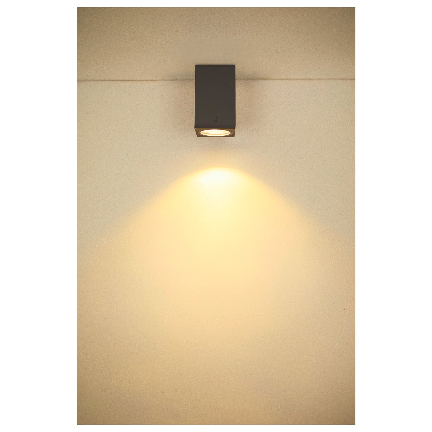 ENOLA SQUARE S, luminária de montagem à superfície no teto LED Outdoor antracite