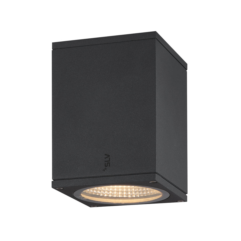 ENOLA SQUARE S, luminária de montagem à superfície no teto LED Outdoor antracite