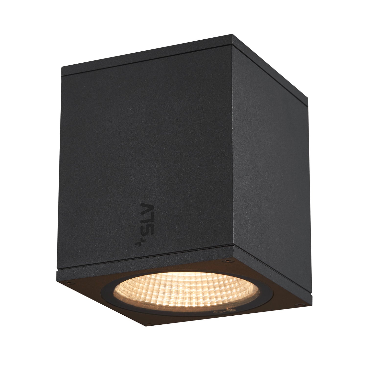 ENOLA SQUARE M, luminária saliente para teto LED de exterior antracite