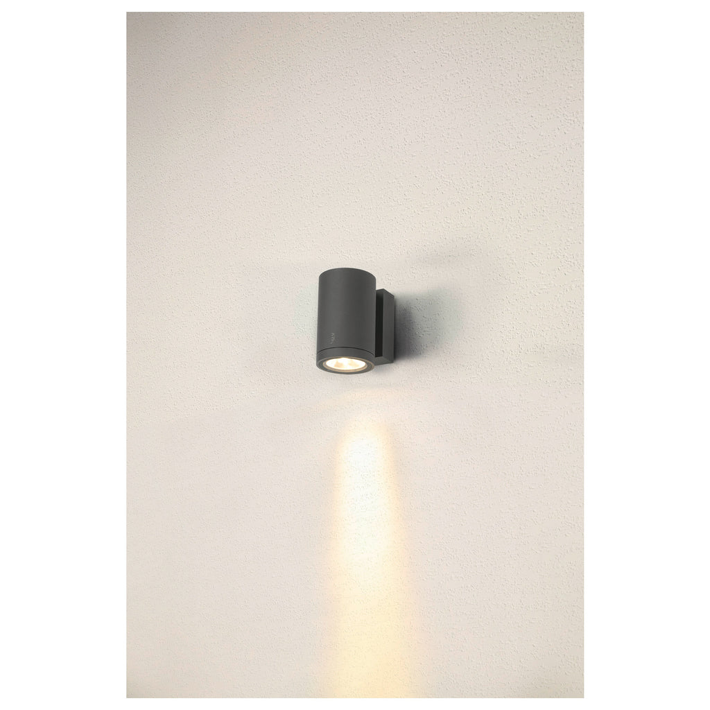 ENOLA ROUND M, luminária saliente para a parede LED single de exterior antracite