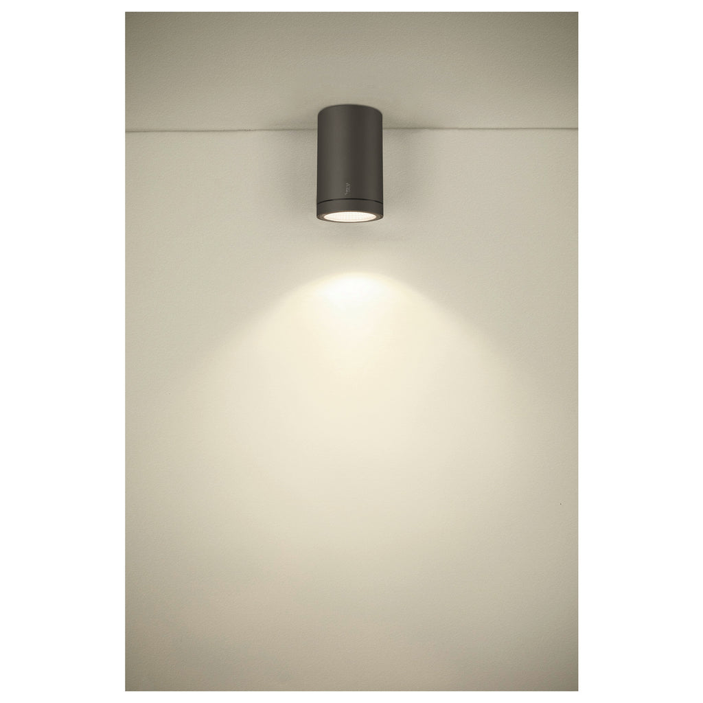 ENOLA ROUND S, luminária de montagem à superfície no teto LED single Outdoor antracite