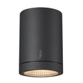ENOLA ROUND S, luminária de montagem à superfície no teto LED single Outdoor antracite