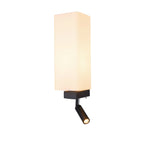 QUADRASS SPOT, luminária de montagem à superfície na parede Indoor com Spot LED e casquilho E27, preto
