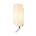 QUADRASS SPOT, Luminária de montagem à superfície na parede Indoor com Spot LED e casquilho E27, branco