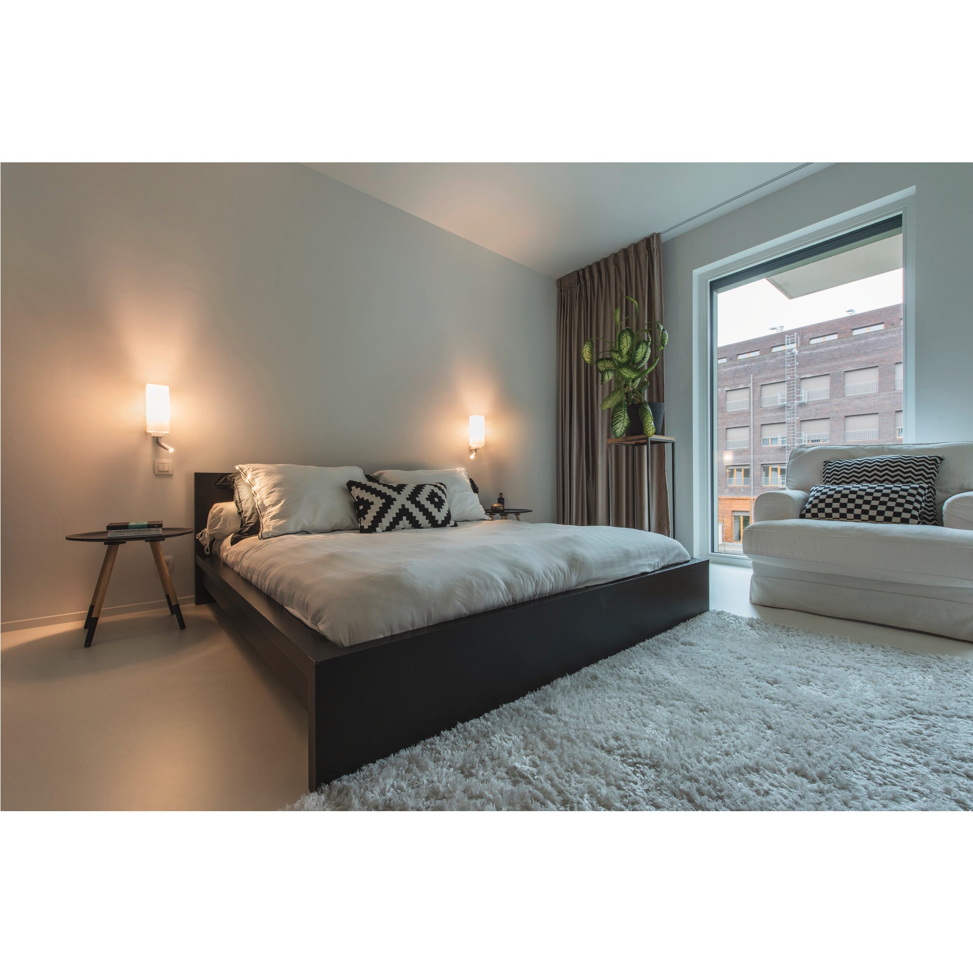 QUADRASS SPOT, Luminária de montagem à superfície na parede Indoor com Spot LED e casquilho E27, branco