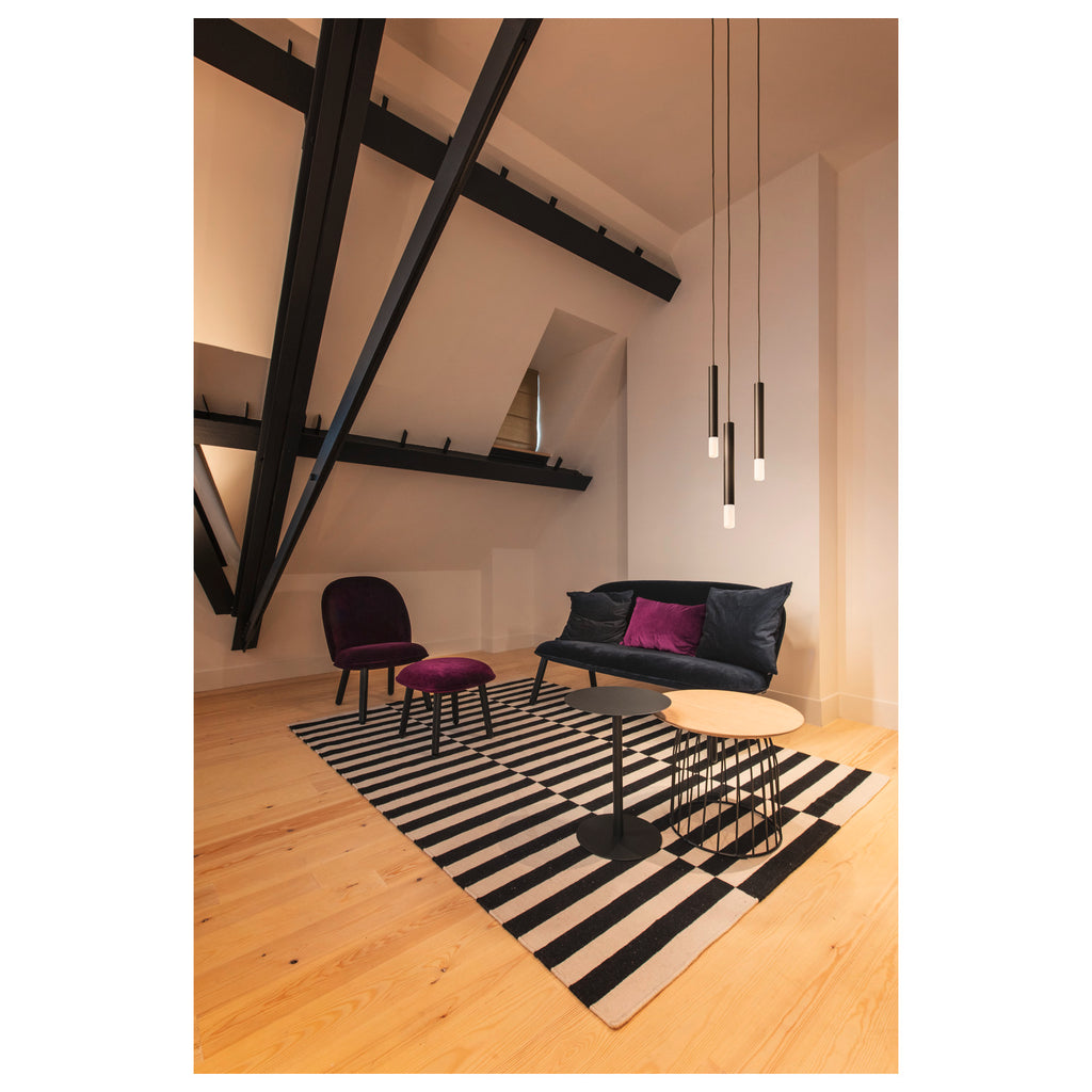 HELIA AMBIENT 35, Luminária pendente LED Indoor TRIAC preto com roseta