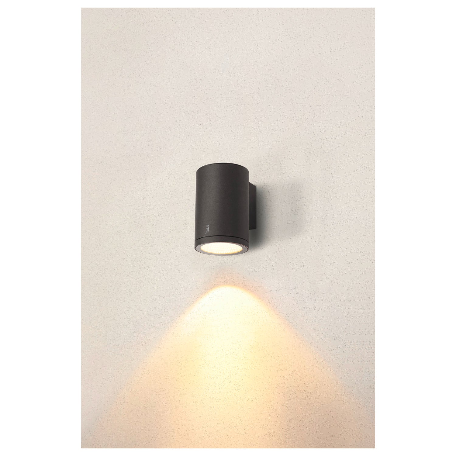 ENOLA ROUND L, Luminária de montagem à superfície na parede LED Outdoor antracite CCT 3000/4000 K