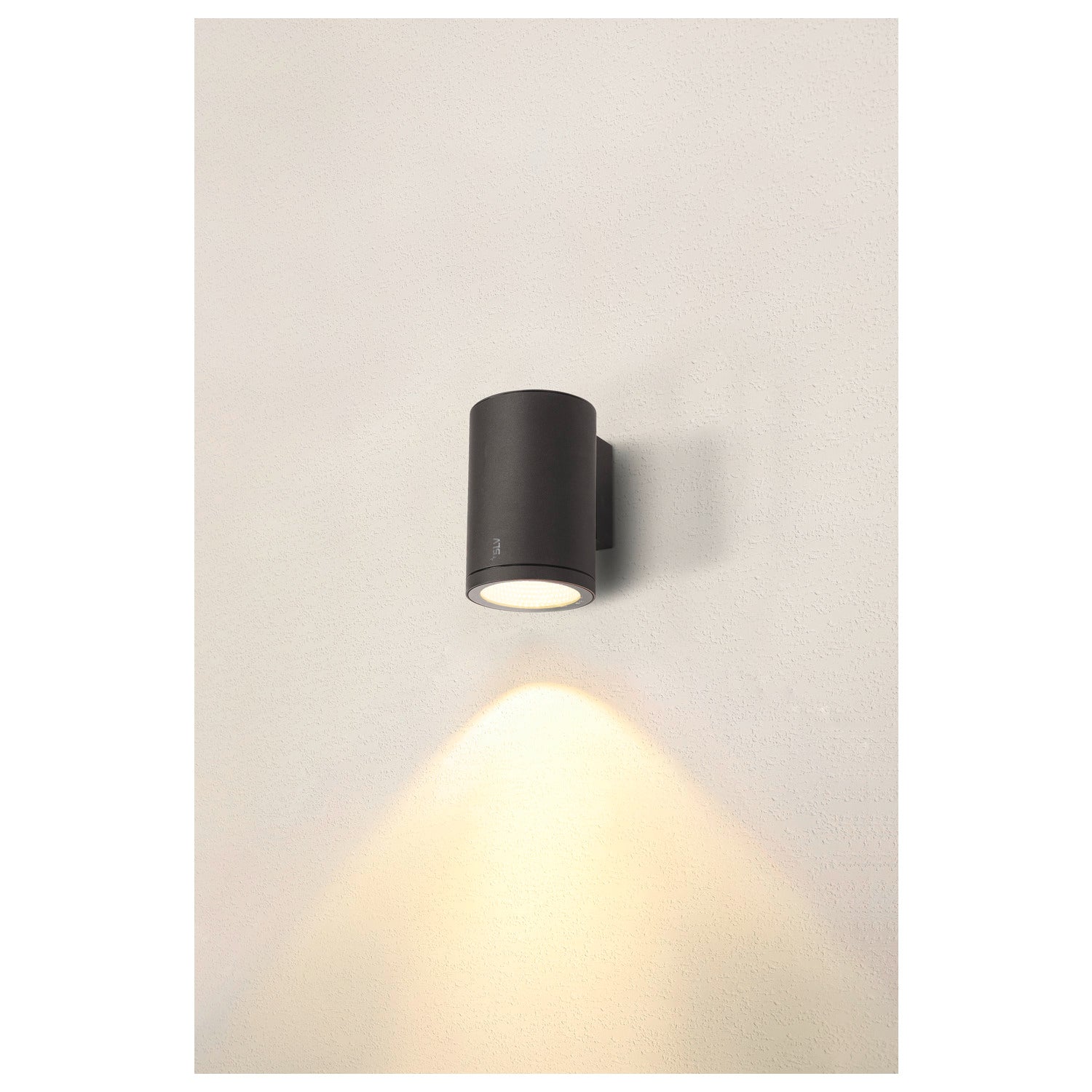 ENOLA ROUND L, Luminária de montagem à superfície na parede LED Outdoor antracite CCT 3000/4000 K