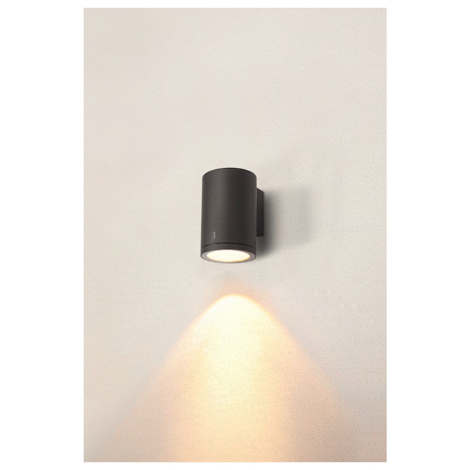 ENOLA ROUND L, Luminária de montagem à superfície na parede LED Outdoor antracite CCT 3000/4000 K