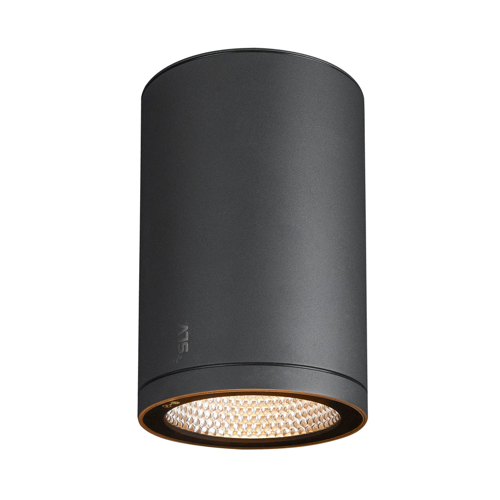 ENOLA ROUND L, Luminária de montagem à superfície no teto LED Outdoor antracite CCT 3000/4000 K