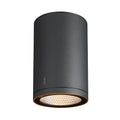 ENOLA ROUND L, Luminária de montagem à superfície no teto LED Outdoor antracite CCT 3000/4000 K