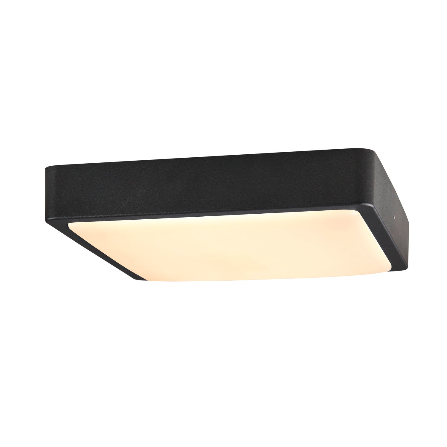 AINOS SQUARE, Outdoor LED luminária de montagem à superfície na parede e no teto antracite comutador CCT 3000/4000 K