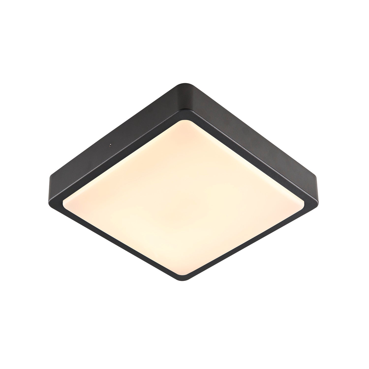 AINOS SQUARE SENSOR, Outdoor LED luminária de montagem à superfície na parede e no teto antracite comutador CCT 3000/4000 K