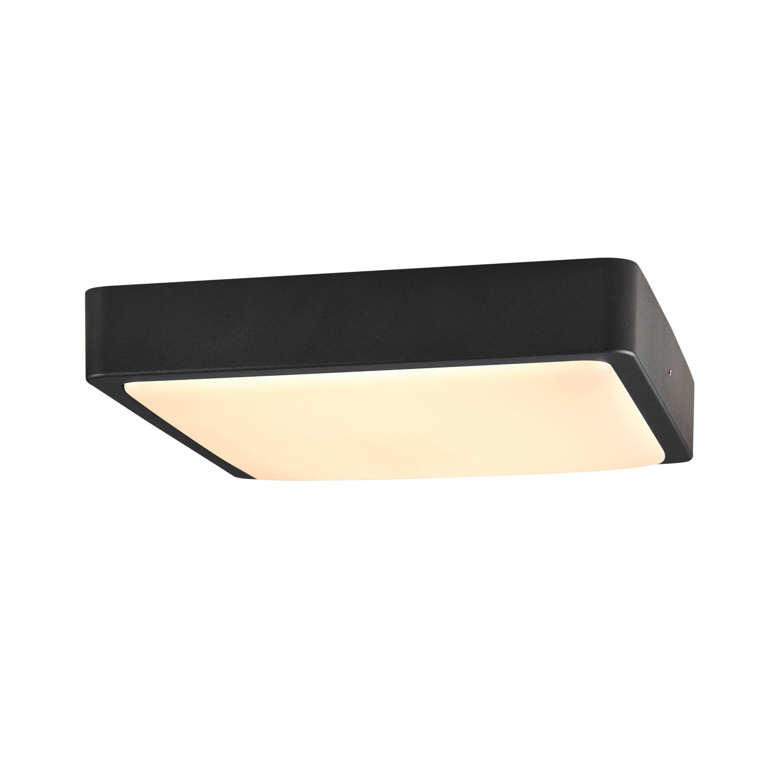 AINOS SQUARE SENSOR, Outdoor LED luminária de montagem à superfície na parede e no teto antracite comutador CCT 3000/4000 K
