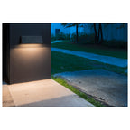 PEMA® WL, Outdoor LED Luminária de montagem de superfície na parede preto CCT switch 3000/4000 K
