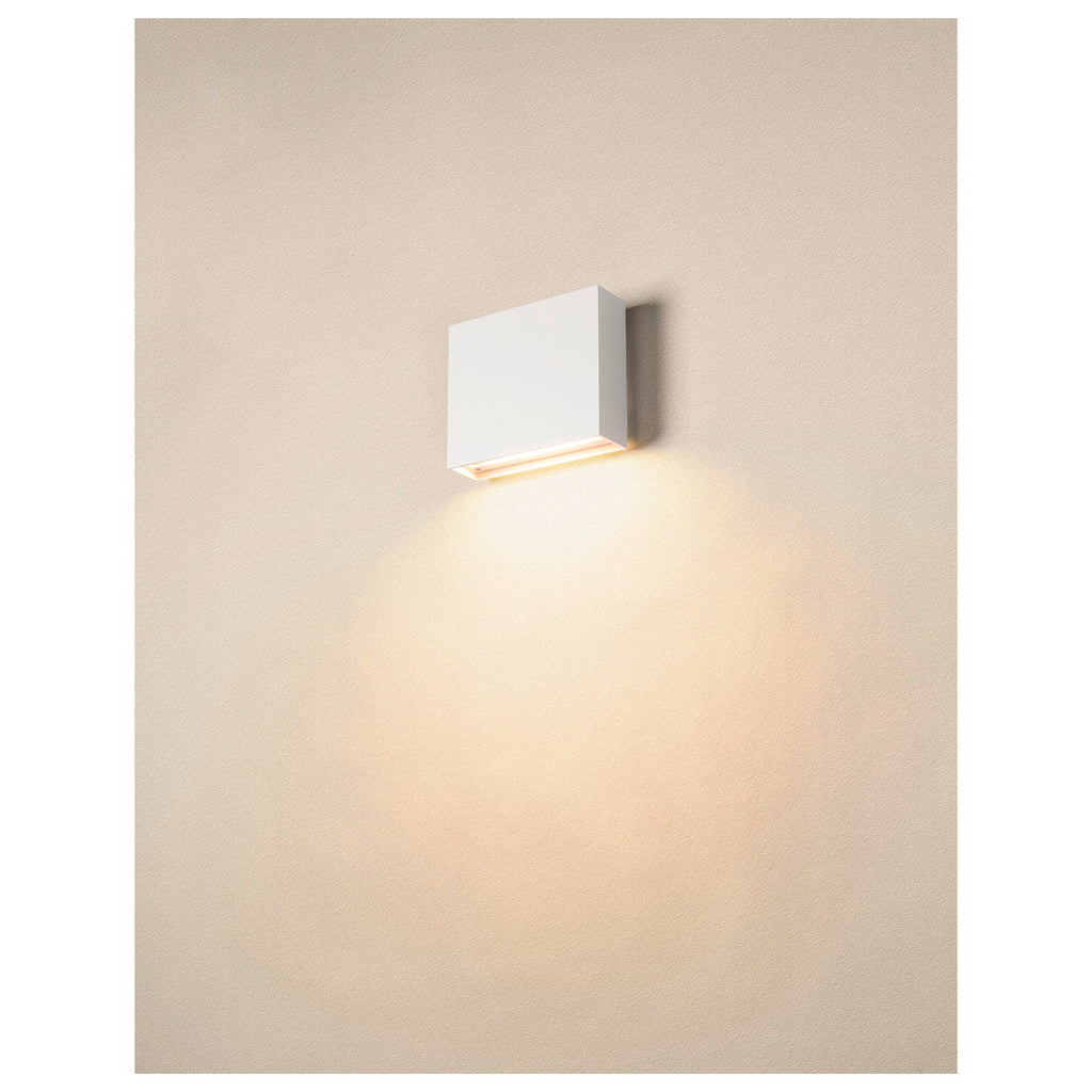 QUAD FRAME 19, Indoor LED Luminária de montagem de superfície na parede branco CCT switch 2700/3000 K