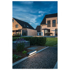 L-LINE OUT 60 FL, Luminária de pé LED para exterior, antracite, interruptor CCT 3000/4000 K