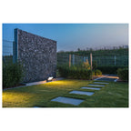 L-LINE OUT 30 FL, Luminária de pé LED para exterior, antracite, interruptor CCT 3000/4000 K
