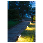 L-LINE OUT 30 FL, Luminária de pé LED para exterior, antracite, interruptor CCT 3000/4000 K