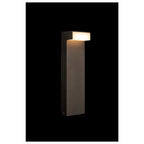 L-LINE OUT 50 FL Pole, Luminária de pé LED para exterior horizontal antracite, interruptor CCT 3000/4000 K