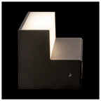L-LINE OUT WL, Luminária de parede saliente LED para exterior, antracite, interruptor CCT 3000/4000 K