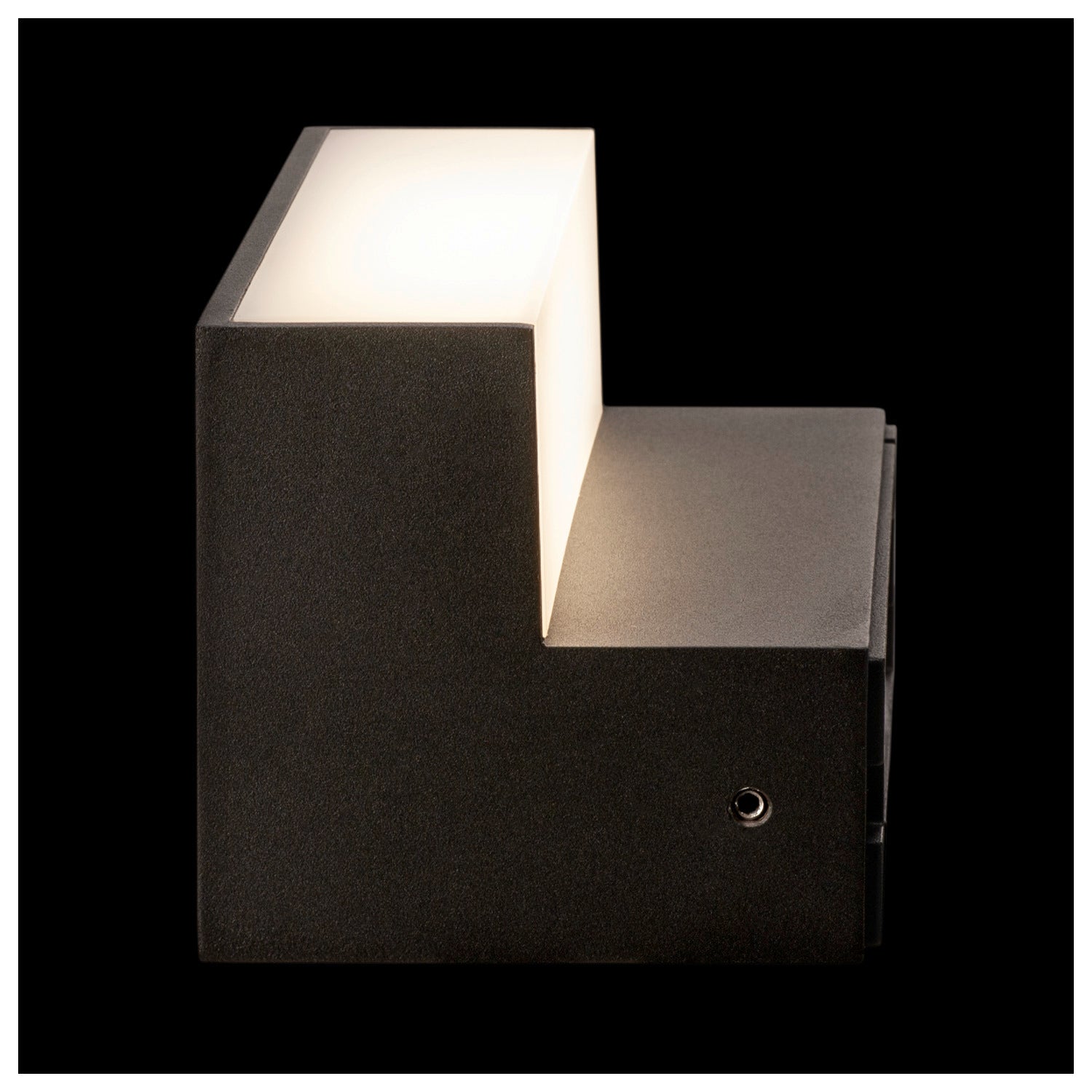 L-LINE OUT WL, Luminária de parede saliente LED para exterior, antracite, interruptor CCT 3000/4000 K