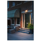 L-LINE OUT WL, Luminária de parede saliente LED para exterior, antracite, interruptor CCT 3000/4000 K
