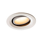 NUMINOS® MOVE DL M, Luz embutida para teto LED para interior branco/branco 3000 K rotativa e giratória a 20°