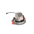 NUMINOS® MOVE DL M, Luz embutida para teto LED para interior branco/cromado 3000 K rotativa e giratória a 40°