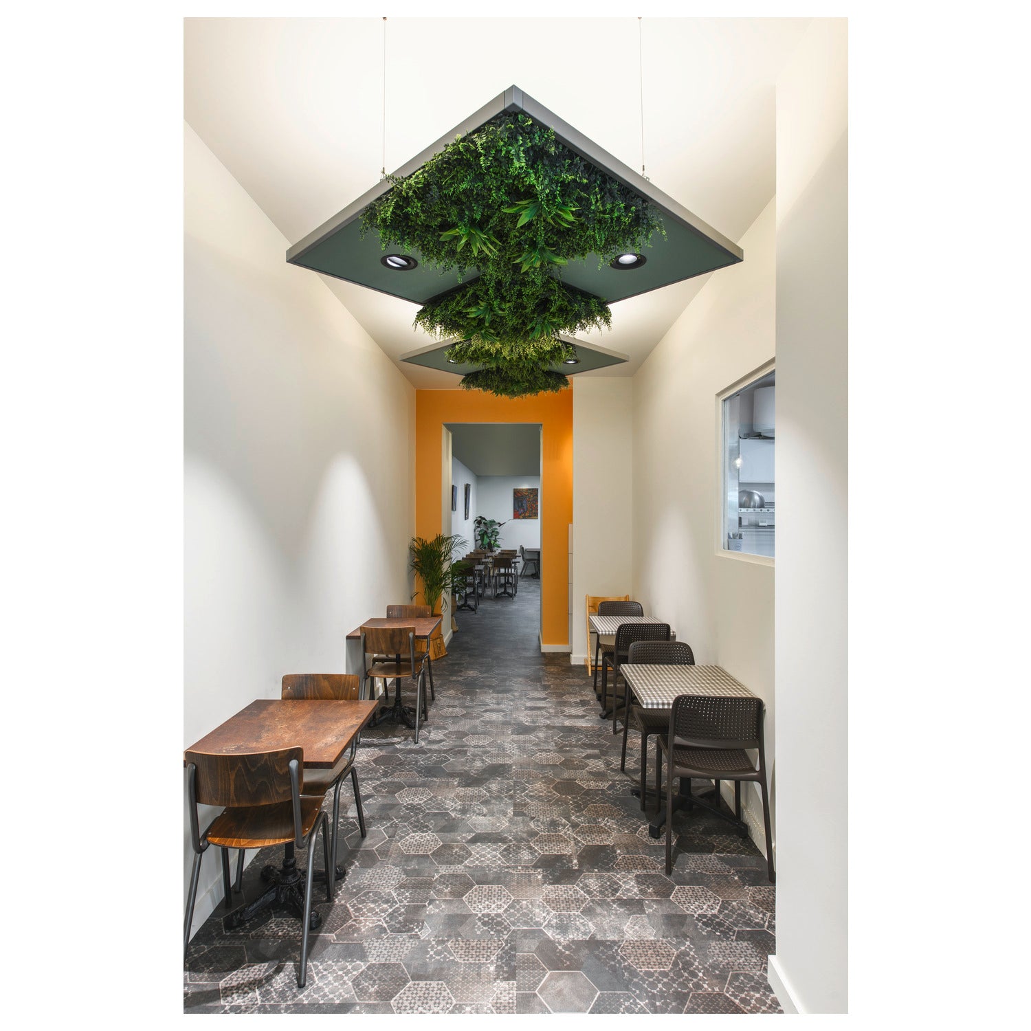 NUMINOS® MOVE DL M, Luz embutida para teto LED para interior preto/preto 4000 K rotativa e giratória a 55°