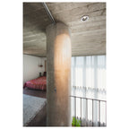 NUMINOS® MOVE DL M, Luz embutida para teto LED para interior branco/cromado 4000 K rotativa e giratória a 40°