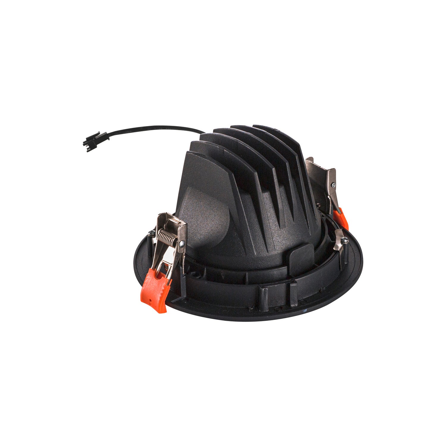 NUMINOS® MOVE DL L, Luz embutida para teto LED para interior preto/preto 27000 K rotativa e giratória a 20°