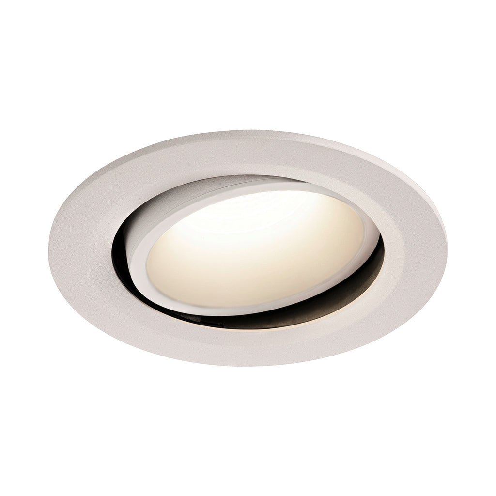 NUMINOS® MOVE DL L, Luz embutida para teto LED para interior branco/branco 4000 K rotativa e giratória a 40°