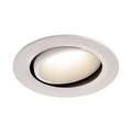 NUMINOS® MOVE DL L, Luz embutida para teto LED para interior branco/branco 4000 K rotativa e giratória a 40°