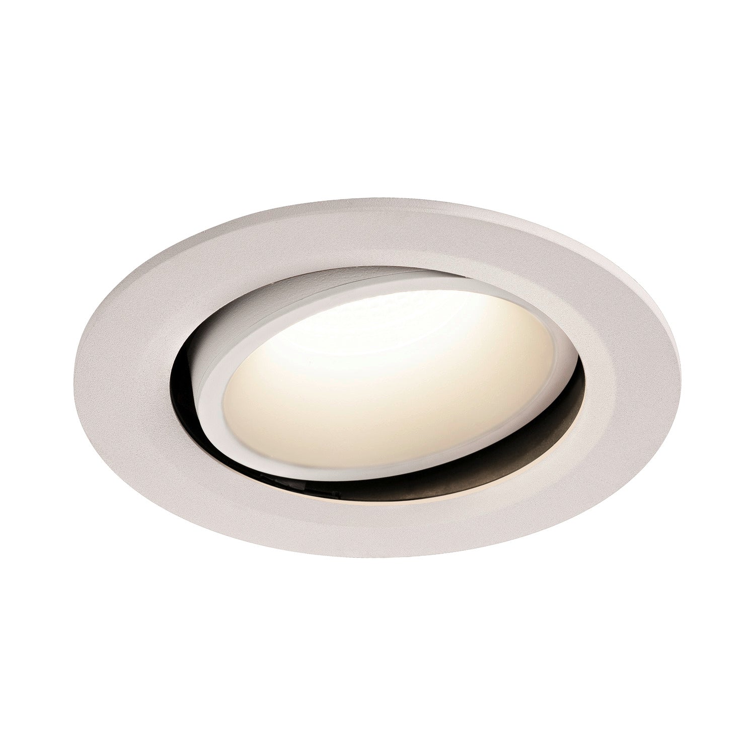 NUMINOS® MOVE DL L, Luz embutida para teto LED para interior branco/branco 4000 K rotativa e giratória a 40°
