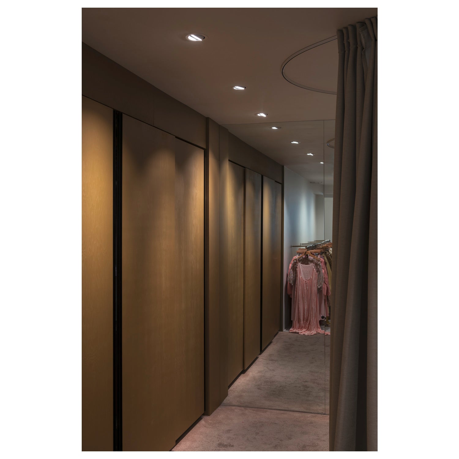 NUMINOS® MOVE DL L, Luz embutida para teto LED para interior branco/branco 4000 K rotativa e giratória a 40°