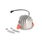 NUMINOS® DL S, Luz embutida para teto LED para interior branco/preto 2700 K 20° com molas de lâminas