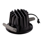 NUMINOS® DL M, Luz embutida para teto LED para interior preto/preto 2700 K 20°