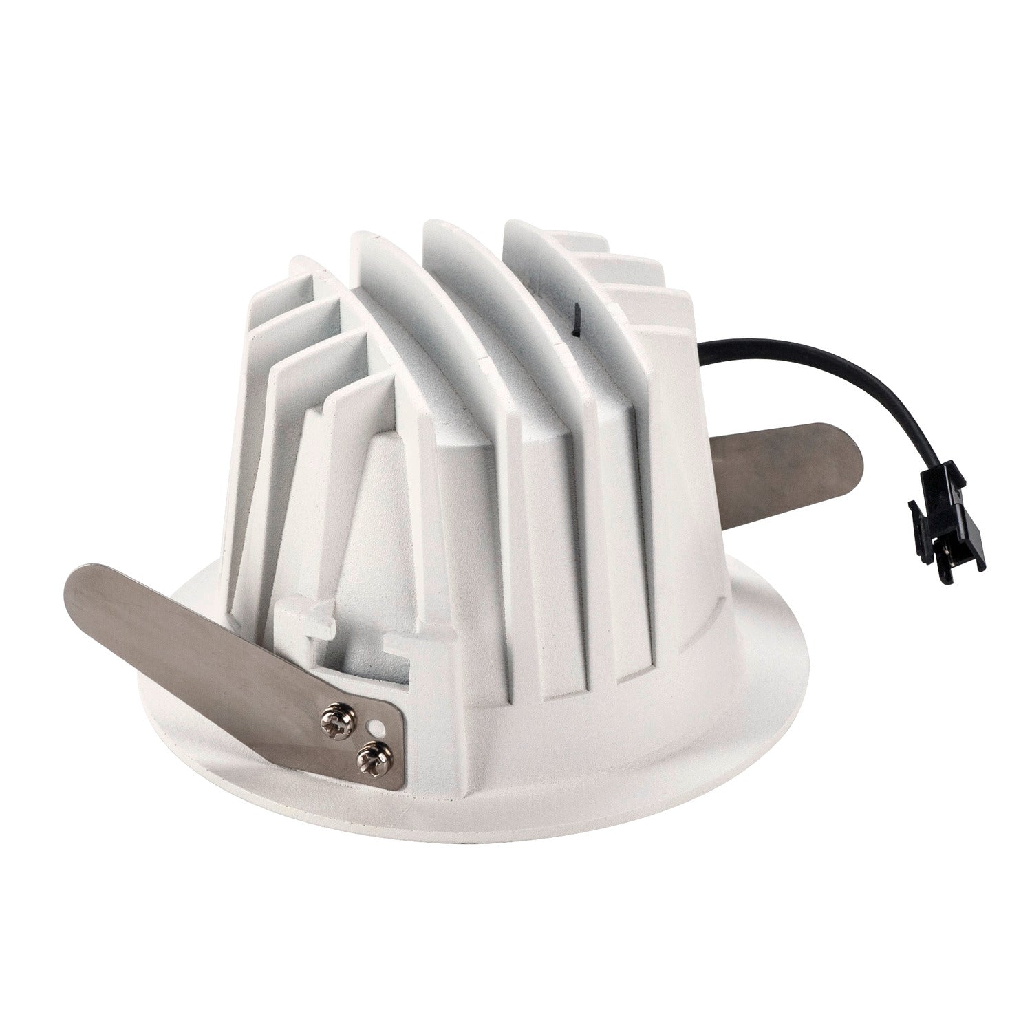 NUMINOS® DL M, Luz embutida para teto LED para interior branco/preto 2700 K 20°