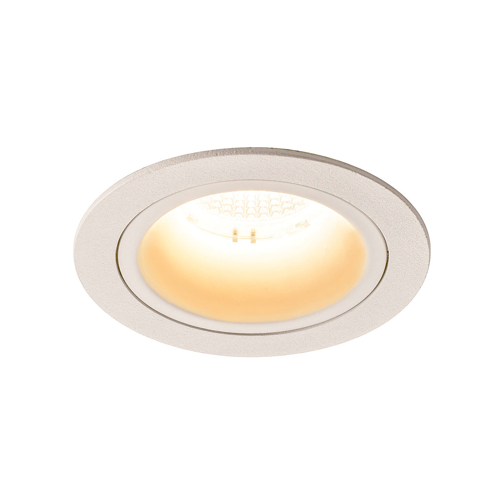 NUMINOS® DL M, Luz embutida para teto LED para interior branco/branco 3000 K 40°
